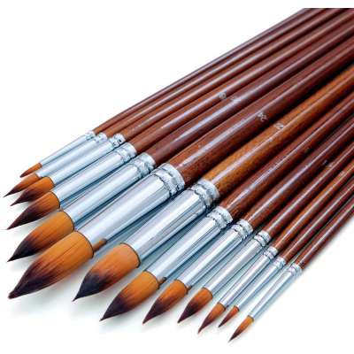 Artist Watercolor Paint Brushes Set 13 pcs